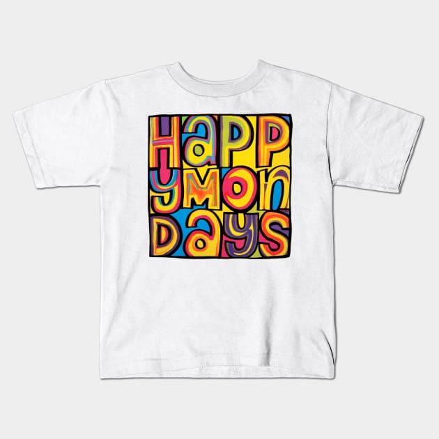 Best day of the Week Kids T-Shirt by Confusion101